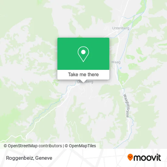 Roggenbeiz map