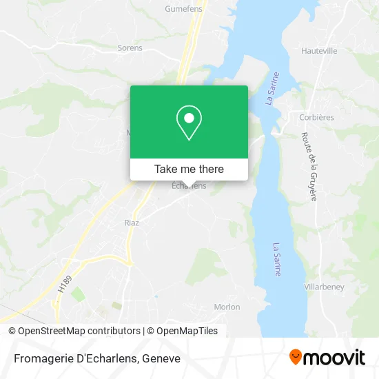 Fromagerie D'Echarlens map