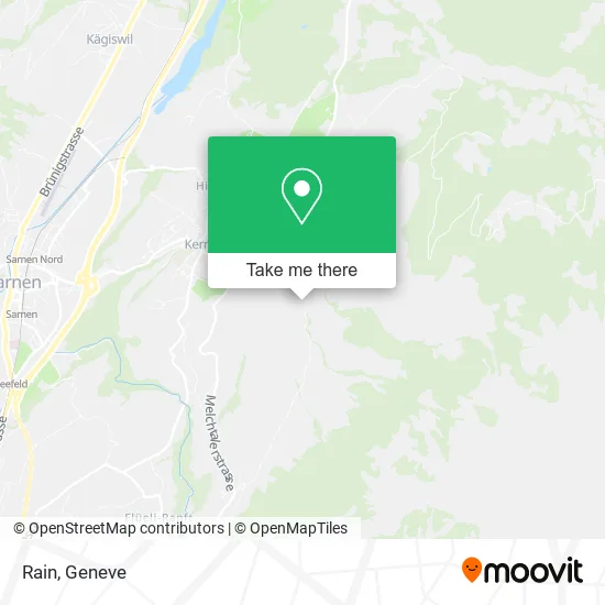 Rain map