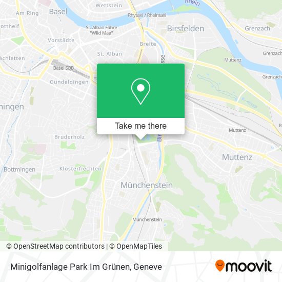 Minigolfanlage Park Im Grünen map