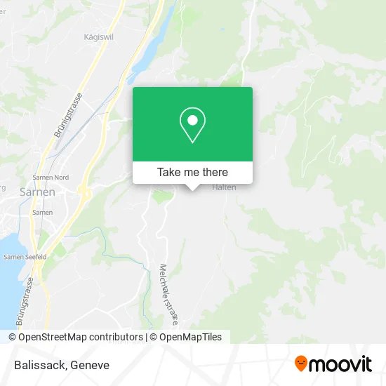 Balissack map