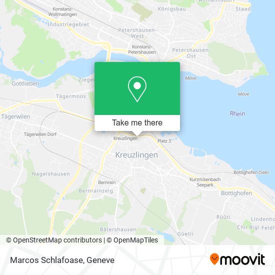 Marcos Schlafoase map