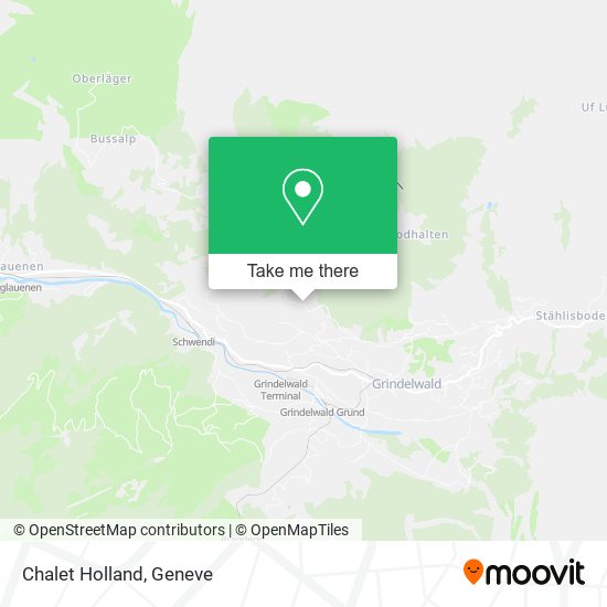 Chalet Holland map