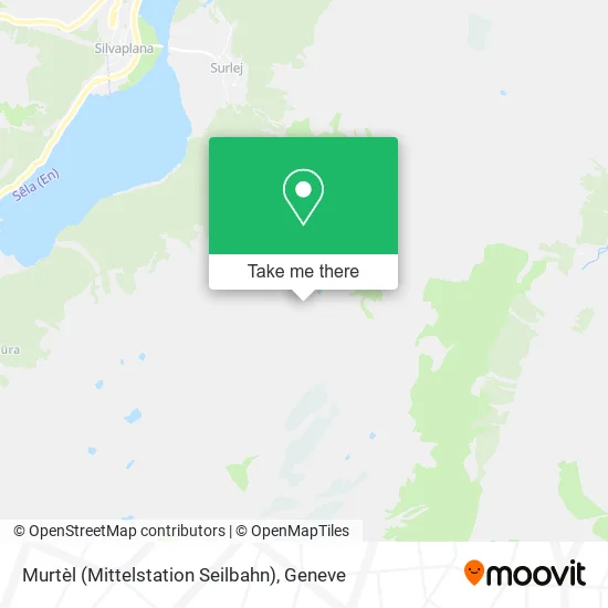 Murtèl (Mittelstation Seilbahn) map