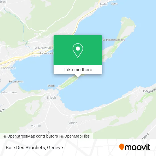 Baie Des Brochets map