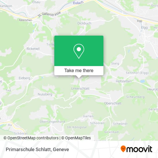 Primarschule Schlatt map