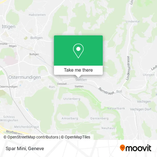 Spar Mini map