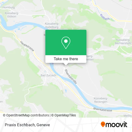 Praxis Eschbach map