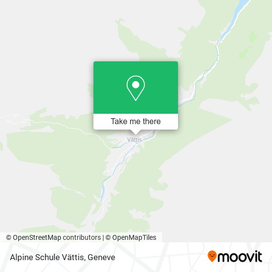 Alpine Schule Vättis map