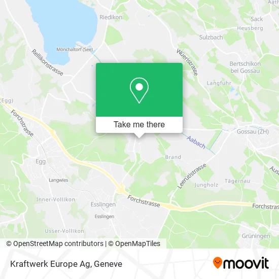 Kraftwerk Europe Ag map