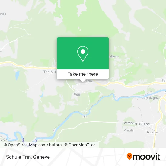 Schule Trin map