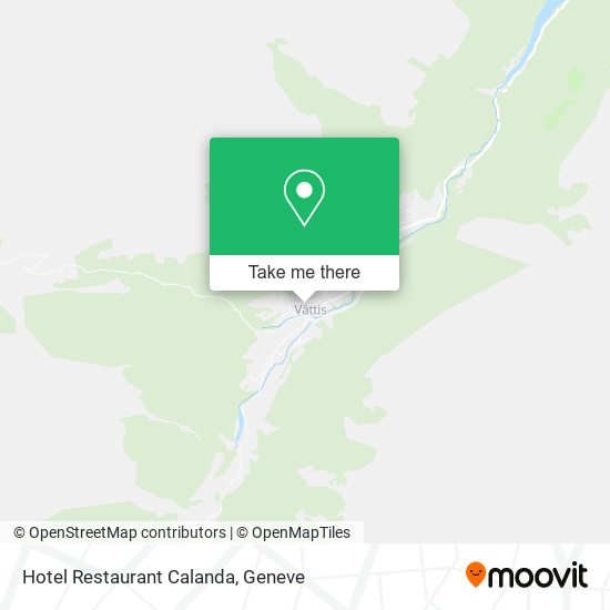 Hotel Restaurant Calanda map