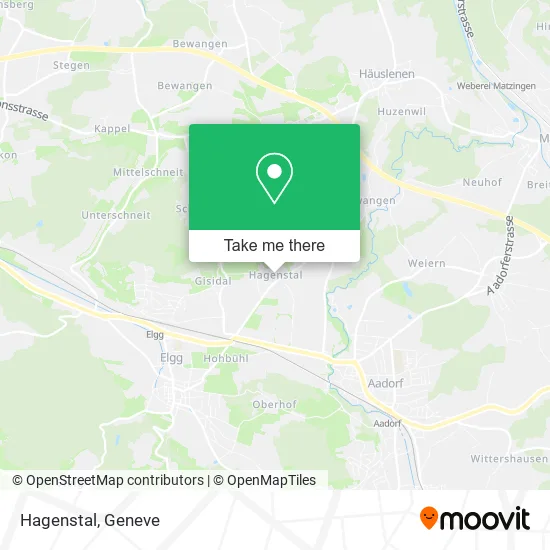 Hagenstal map