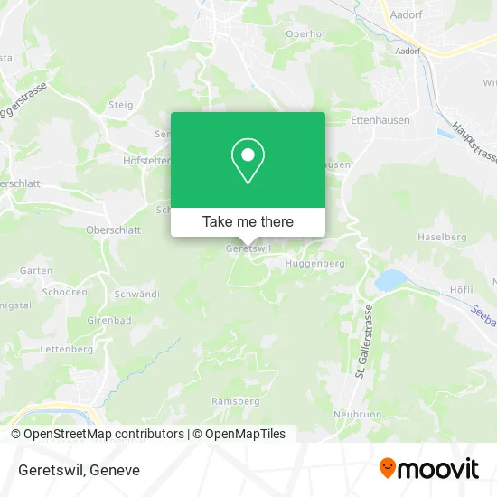 Geretswil map