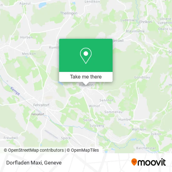 Dorfladen Maxi map