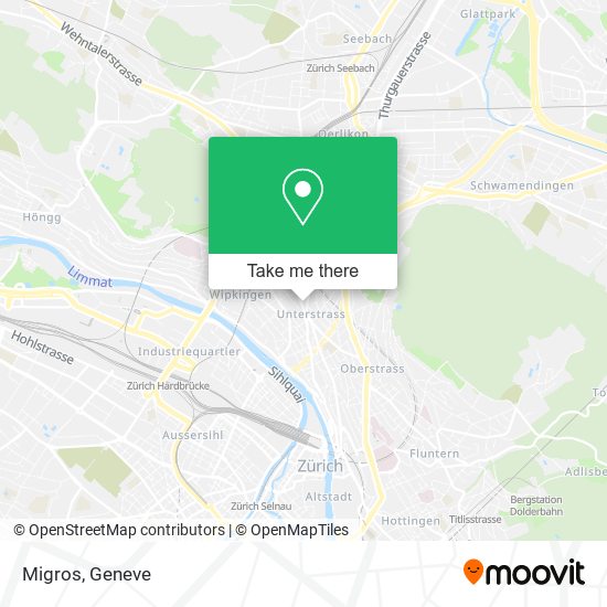 Migros map