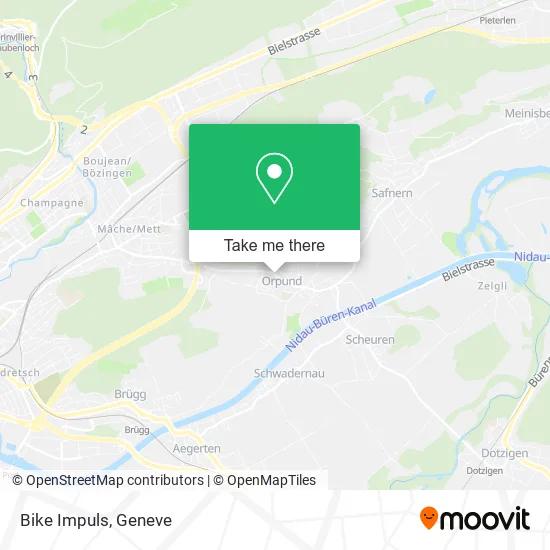 Bike Impuls map