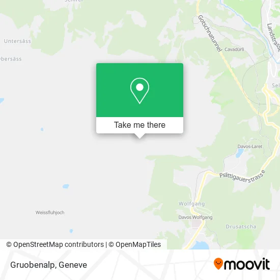Gruobenalp map