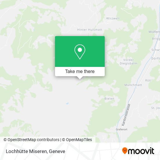Lochhütte Miseren map