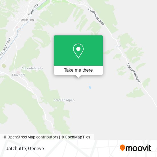 Jatzhütte map
