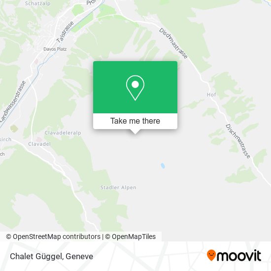 Chalet Güggel map