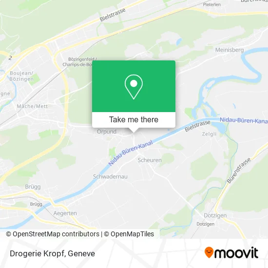 Drogerie Kropf map