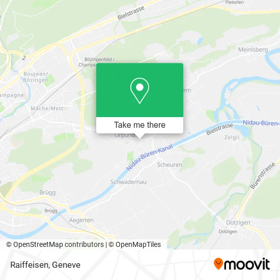 Raiffeisen map
