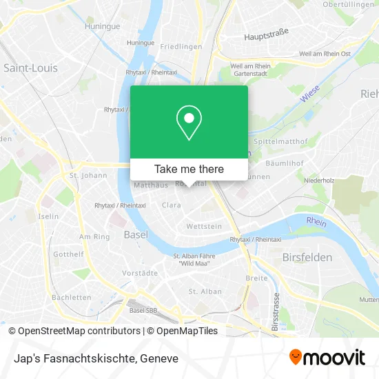 Jap's Fasnachtskischte map
