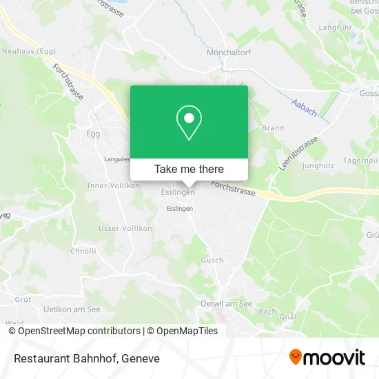 Restaurant Bahnhof map