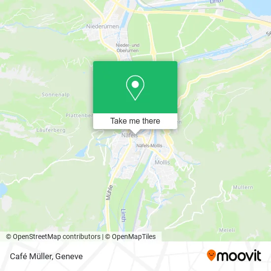 Café Müller map