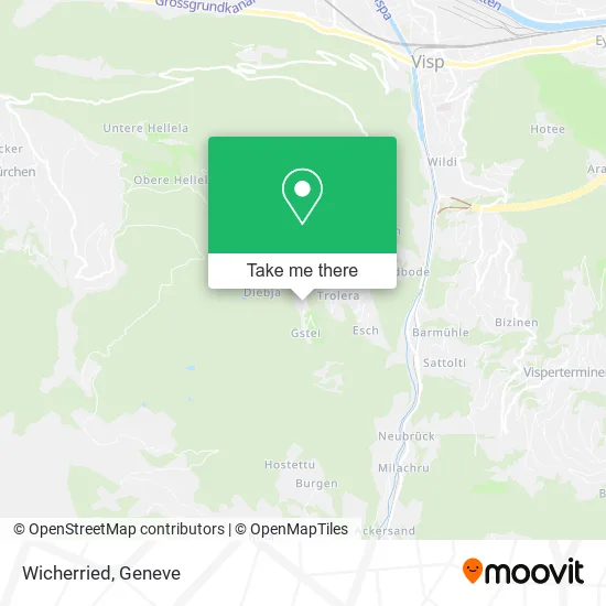 Wicherried map