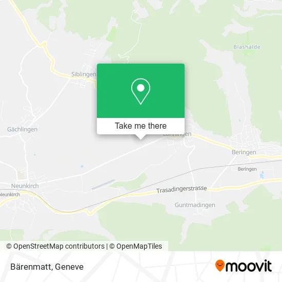 Bärenmatt map
