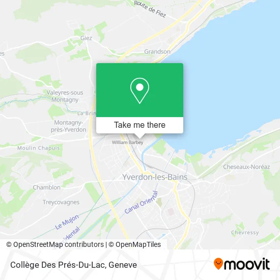 Collège Des Prés-Du-Lac map