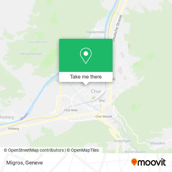 Migros map