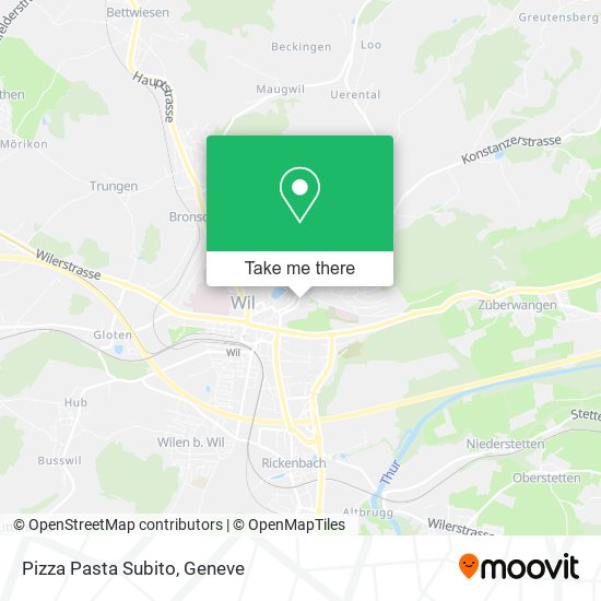 Pizza Pasta Subito map