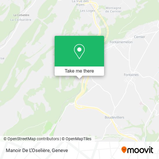 Manoir De L’Oselière map