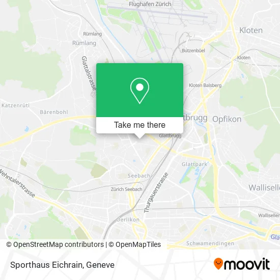 Sporthaus Eichrain map