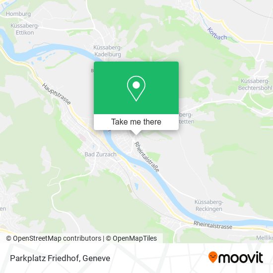 Parkplatz Friedhof map