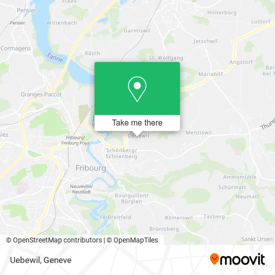 Uebewil map