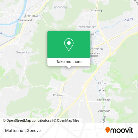 Mattenhof map