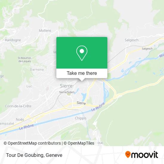 Tour De Goubing map
