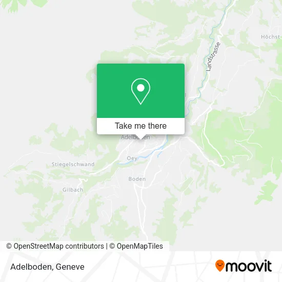 Adelboden map