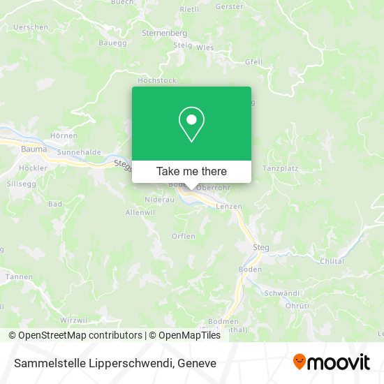 Sammelstelle Lipperschwendi map