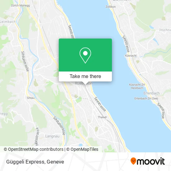 Güggeli Express map