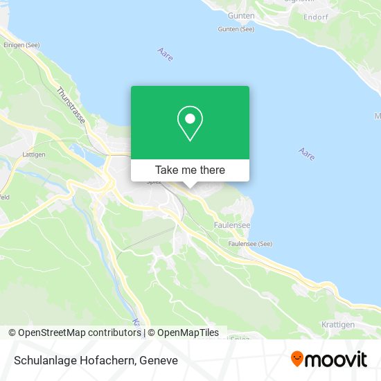 Schulanlage Hofachern map