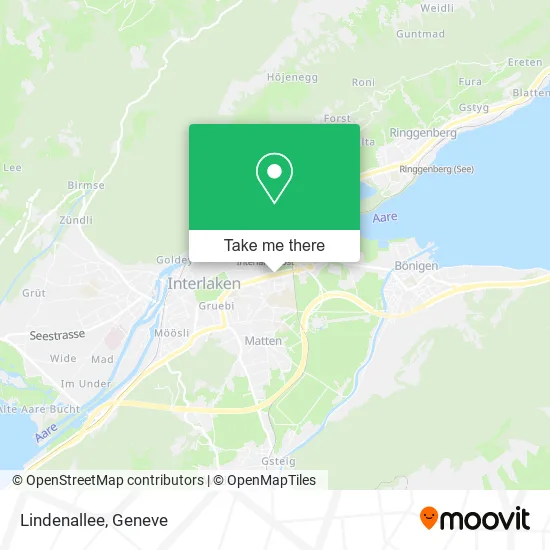 Lindenallee map