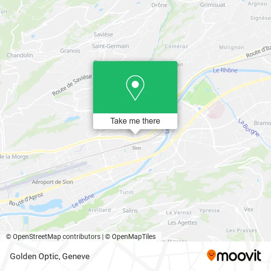 Golden Optic map