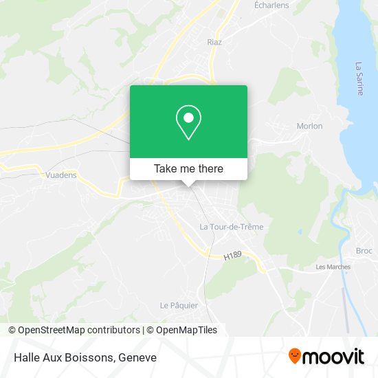 Halle Aux Boissons map