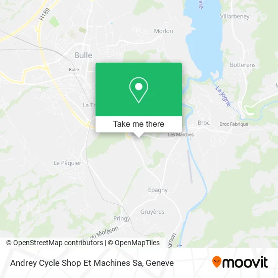 Andrey Cycle Shop Et Machines Sa map