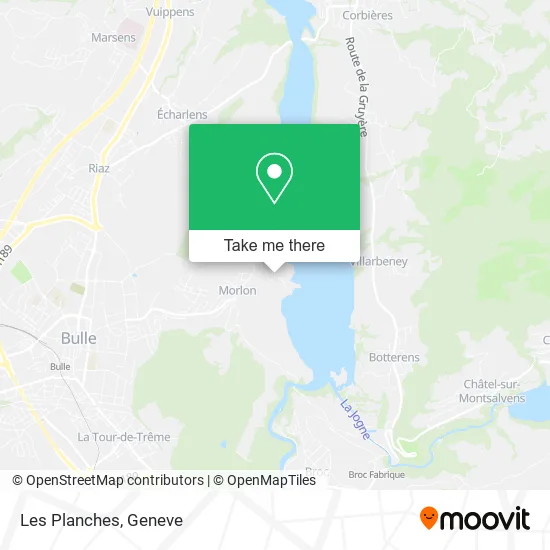 Les Planches map